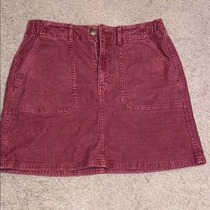 American Eagle corduroy mini skirt NWT